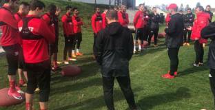 ЦСКА се подготвя в Албена за сблъсъка с Лудогорец