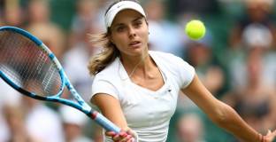 Томова с победа в квалификациите в Индиън Уелс