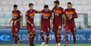 Рома развали шампионските празненства на Юве