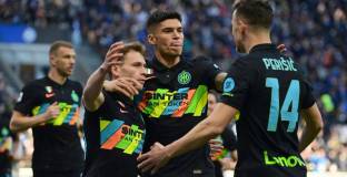 Интер на точка от върха (видео)