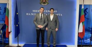 Министърът на младежта и спорта Иван Пешев се срещна с Георги Иванов