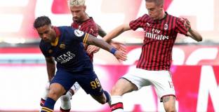 Милан взе дербито срещу Рома