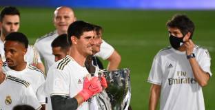 Куртоа е вторият играч, шампион с два клуба от Мадрид