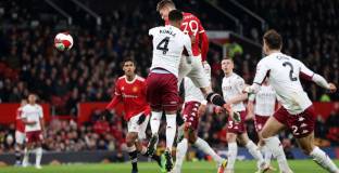 Трудна победа на Ман Юнайтед над Астън Вила