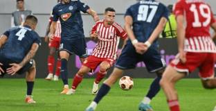 Бачка Топола - Олимпиакос 2:2 