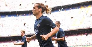 Гризман се сбогува с феновете на Барселона 