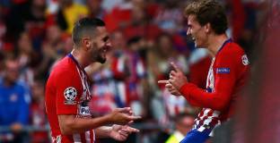 Атлетико Мадрид нанесе първа загуба на Борусия Дортмунд през сезона (видео)