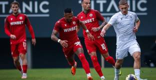 ЦСКА не успя да победи украинци 