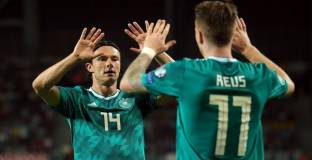 Германия не си даде много зор за победа над Беларус