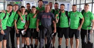 Кърт Енгъл се засече с Лудогорец в София