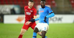 АЗ Алкмаар - Наполи 1:1 