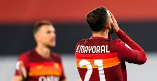 Сампдория вкара 2, а Рома - 3, но тези на вълците не бяха зачетени