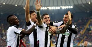 Рома се постара, но трите точки отиват за Удинезе (видео)