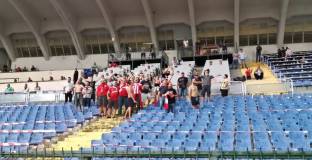 Феновете на ЦСКА 1948 се отказаха да идват на мача на 