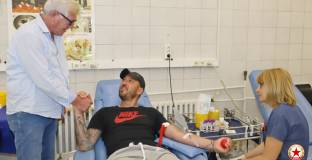 ЦСКА стана част от каузата - Дари кръв, спаси живот!