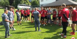 Последна тренировка за ЦСКА в Австрия