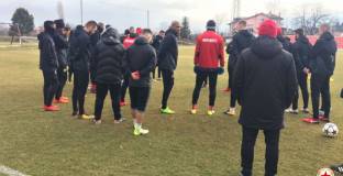 Малинов поднови тренировки, Пинто все още не е готов