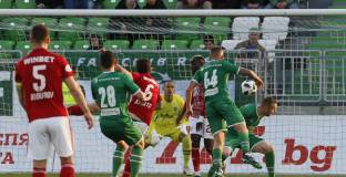 ЦСКА изхвърли Лудогорец и е на 1/2-финал за Купата (видео)