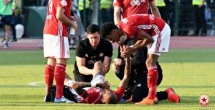 ЦСКА обяви какво е състоянието на Каранга, червените бесни от наказанието на Тиам