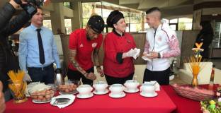 ЦСКА боядиса яйцата в червено