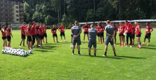 ЦСКА с първа тренировка в Тетевен