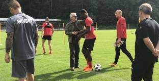 Гриша Ганчев посети ЦСКА в Тетевен