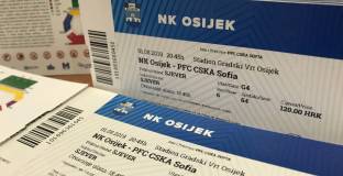 Осиек отпусна само 700 билета за фенове на ЦСКА, вече са в продажба на Армията