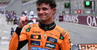 Норис е най-добър в първата тренировка в Япония 