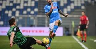 Наполи изпусна Сасуоло в добавеното време (видео)