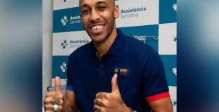  Барселона подписа с Обамеянг