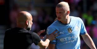 Пеп не знае защо Холанд се е отказал от дузпата 