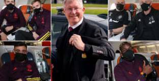 Сър Алекс замина за финала в ЛЕ с отбора на Ман Юнайтед