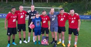 ЦСКА с прекрасна инициатива (снимка)