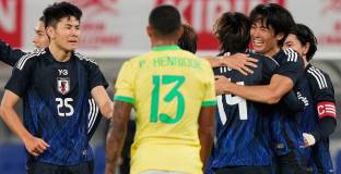 Япония с първа победа в своята история срещу Бразилия