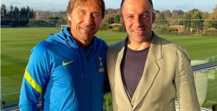 Конте разказа защо Дел Пиеро е посетил тренировката на Тотнъм