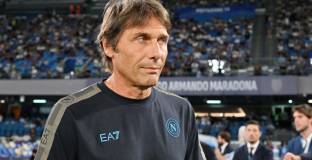 Много неприятен дебют за Антонио Конте, начело на Наполи