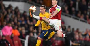 Всеки от Арсенал е създал положение за гол в мача с Атлетико