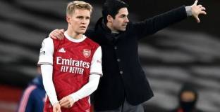 Артета: Едегор от първия ден показва, че е лидер