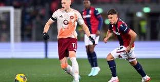 Рома се спаси от загуба в Болоня