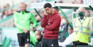 Хибърниън - Арсенал 2:1 