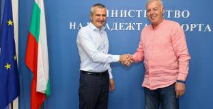Наско Сираков на среща със спортния министър за 