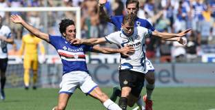 Интер измъкна само точка от Сампдория (видео)