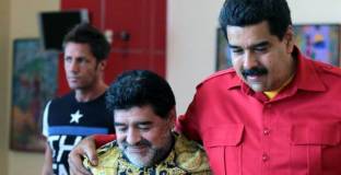 Марадона: Всички ние сме войници на Мадуро 