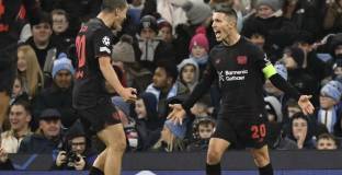 Леверкузен удари Сити в Манчестър