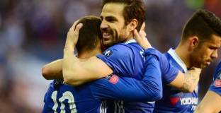 Фабрегас ще уговаря Азар да остане в Челси 