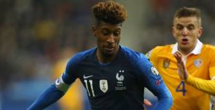 Коман увреди глезен на тренировка на националния на Франция