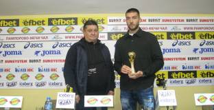 Спартак Варна представи нов нападател, който трябва замести Ахмед Ахмедов