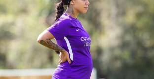 Бременна в шестия месец продължава да тренира