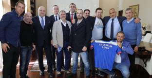 Спартак Варна благодари на Бойко Борисов