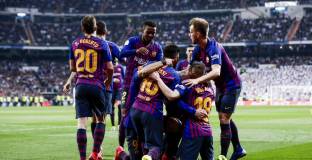 Барселона публикува видео от съблекалнята след мача с Реал Мадрид